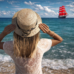 Фантазії за повістю О.Гріна "Пурпурові вітрила"