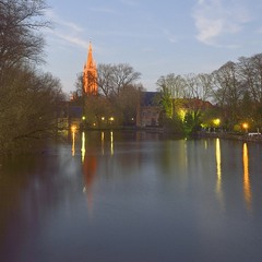 Bruges by night.