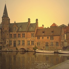 A winter morning in Bruges.