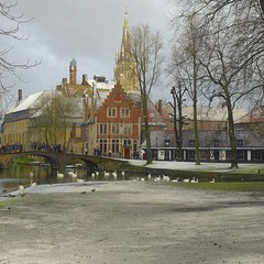 Winter in Bruges.