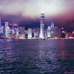 ночной Гонконг
