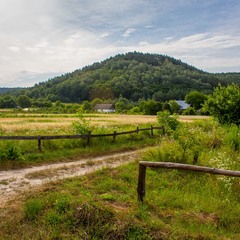 Пейзаж в селі Стіжок (Тернопільщина)