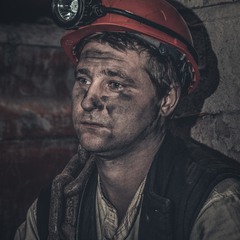 Портрет шахтера...