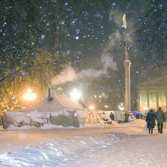 Революційний зимовий Тернопіль
