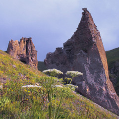 В ущелині Джили-Су, Кавказ.