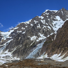 Вітер віє, вітер віє, серце плаче, серце мліє, - на підходах до гори Монблан вітер здував з ніг був