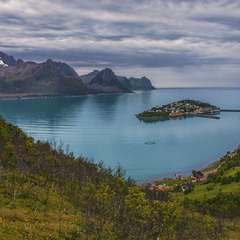 З низенького похмурого неба дощик карапає дрібненький.