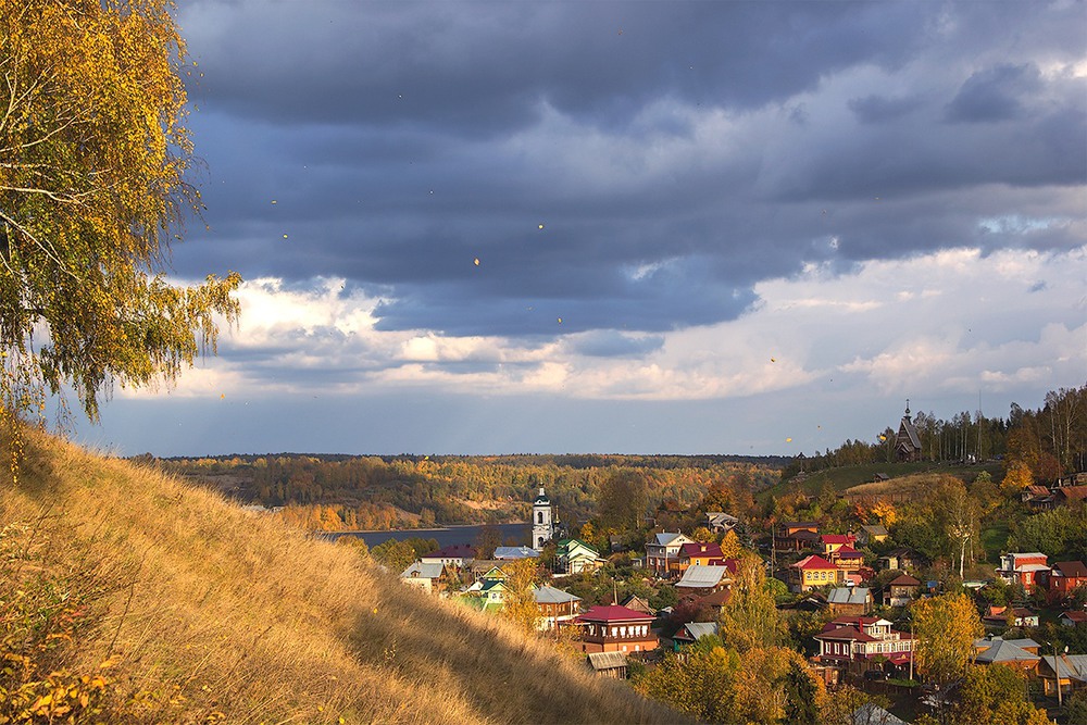 Осенний Плес золотой Плес