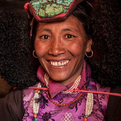 Тибетские портреты #2. Монахини. Улыбка. / Tibetan portraits # 2. Nuns. Smile.