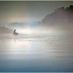 Рибалка в тумані.