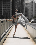 Dancing on a bridge