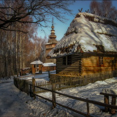 Львов 2007. Музей деревянной архитектуры.