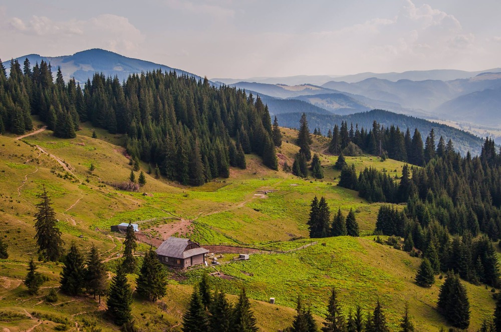 Карпаты село Поляница