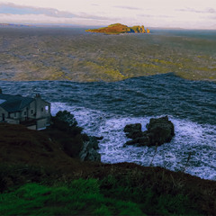 Буренне Ірландське море.