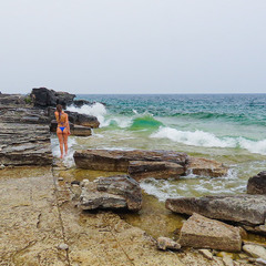 Озеро Эри... Таке собі озерце за небокрай))