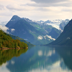 Норвегия, Согнефьорд и ледник Боябринн