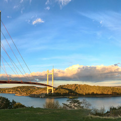 Мост Щорн, западная Швеция