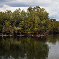 Осенний день на озере