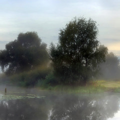 Ранок на озері Солонецьке