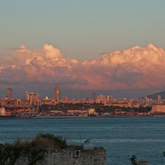 Istanbul. Marmara Sea. View to the Kadıköy