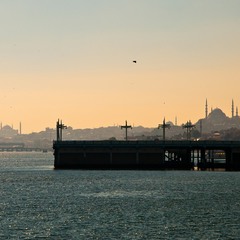 Istanbul. Bridges and minarets