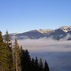 Туман пливе долиною