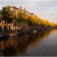 сентябрьский вечер в Амстердаме