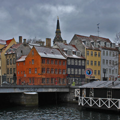 зимовий ранок в Копенгагені