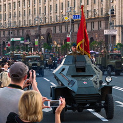 Последний военный парад победы в Киеве 2013год.