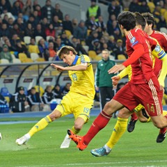 Игрок сборной Украины Гармаш