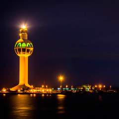 Port of Jeddah. Port Control Tower.