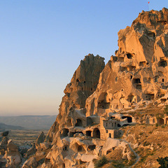 Обыкновенная Каппадокийская пещерная крепость...