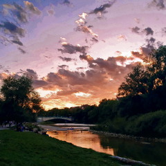 Мюнхен, міст Віттельсбаха