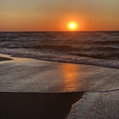 Восход на Азовском море