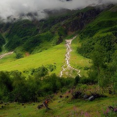 Кавказские пейзажи.