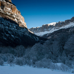 Зима в каньоне Ордеса