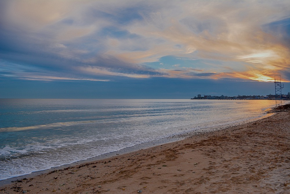 Крым евпатория море