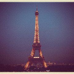 Немного о вечернем Париже...