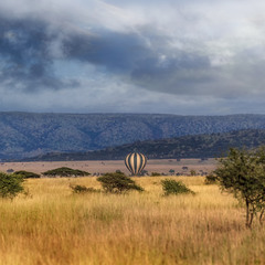 Сафари на воздушном шаре...Танзания!