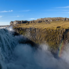 Двойная радуга... водопады Исландии!