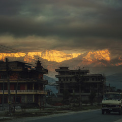 Рассветная Покхара... Непал.Гималаи.