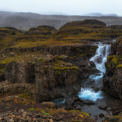 Водопады Исландии... пасмурно - НО красиво!