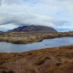 Просторы Исландии...(панорама из 8 кадров).