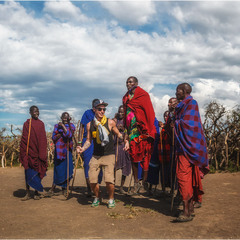 В гостях у масаев...Танзания,селение масаев!