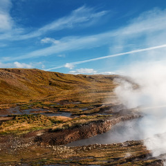 Геотермальная Исландия...