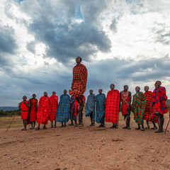 В гостях у масаев...Кения!