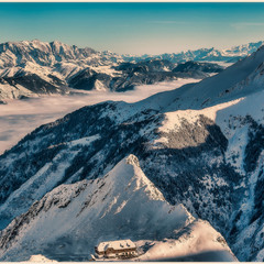 Австрия... ледник Китцштайнхорн – находящийся на высоте 3203 метров..
