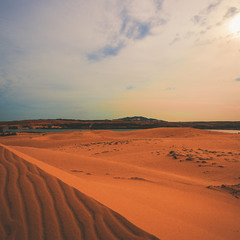Песчаные дюны, вечер...Муйнэ,Вьетн ам!