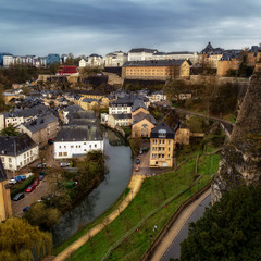 Гуляя пасмурным днем по Люксембургу...
