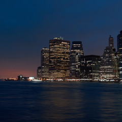 View of Manhattan from the East River (true color)